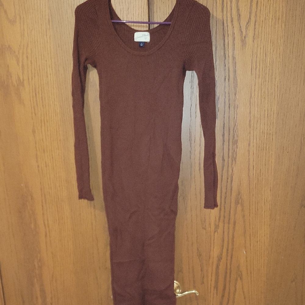 Universal Thread Rust Knit Dress